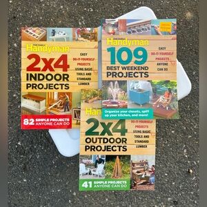 THE FAMILY HANDYMAN Book Set - Lot of (3)